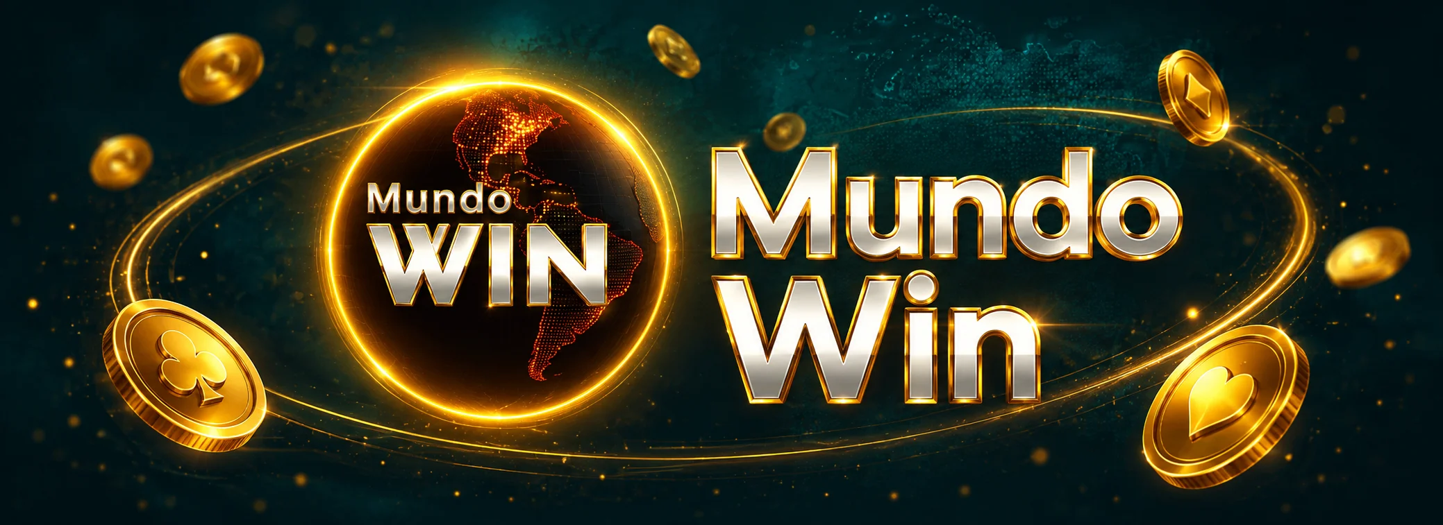 Mundo Win Colombia: globo dorado, monedas y premios de tecnología del bono de bienvenida